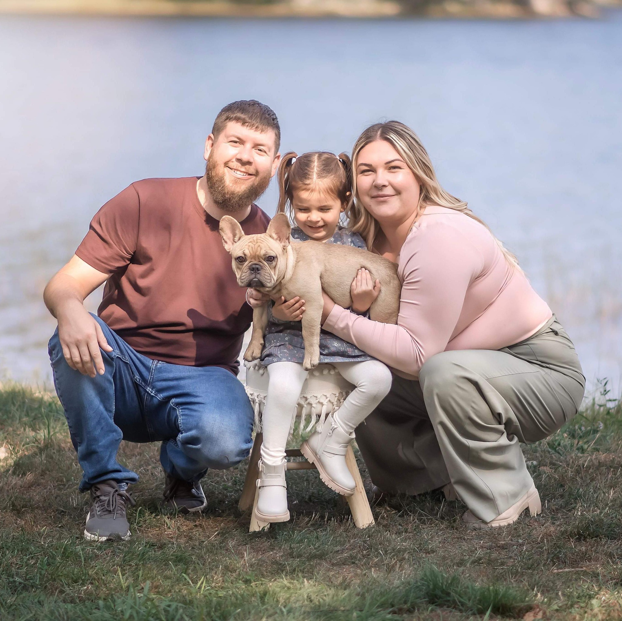 My family and I.